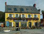 A popular pub and restaurant that sits along the Kinsale  waterfront.
